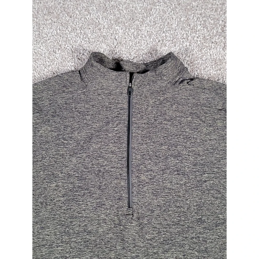 Lululemon Surge Warm 1/2 Zip Pullover Long Sleeve Green Running Mens XL Mock Gym